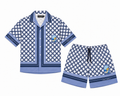 Blue & White Monogram Resort Set