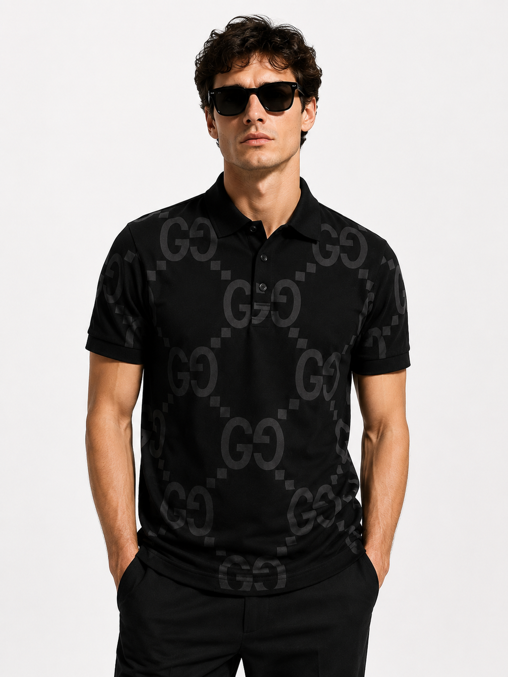 GG Monogram Polo Shirt