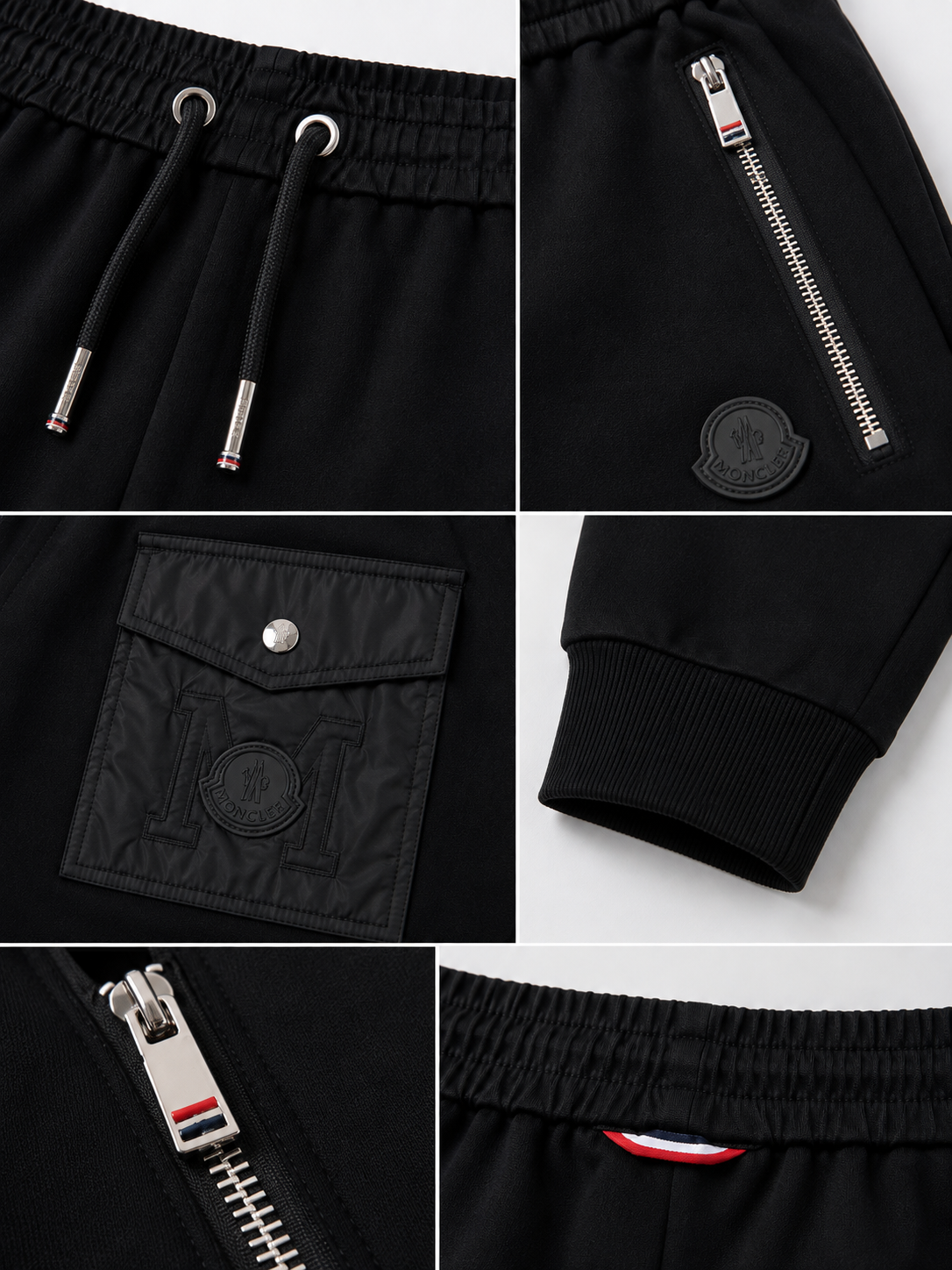 Moncler - Black Luxury Jogger Pants
