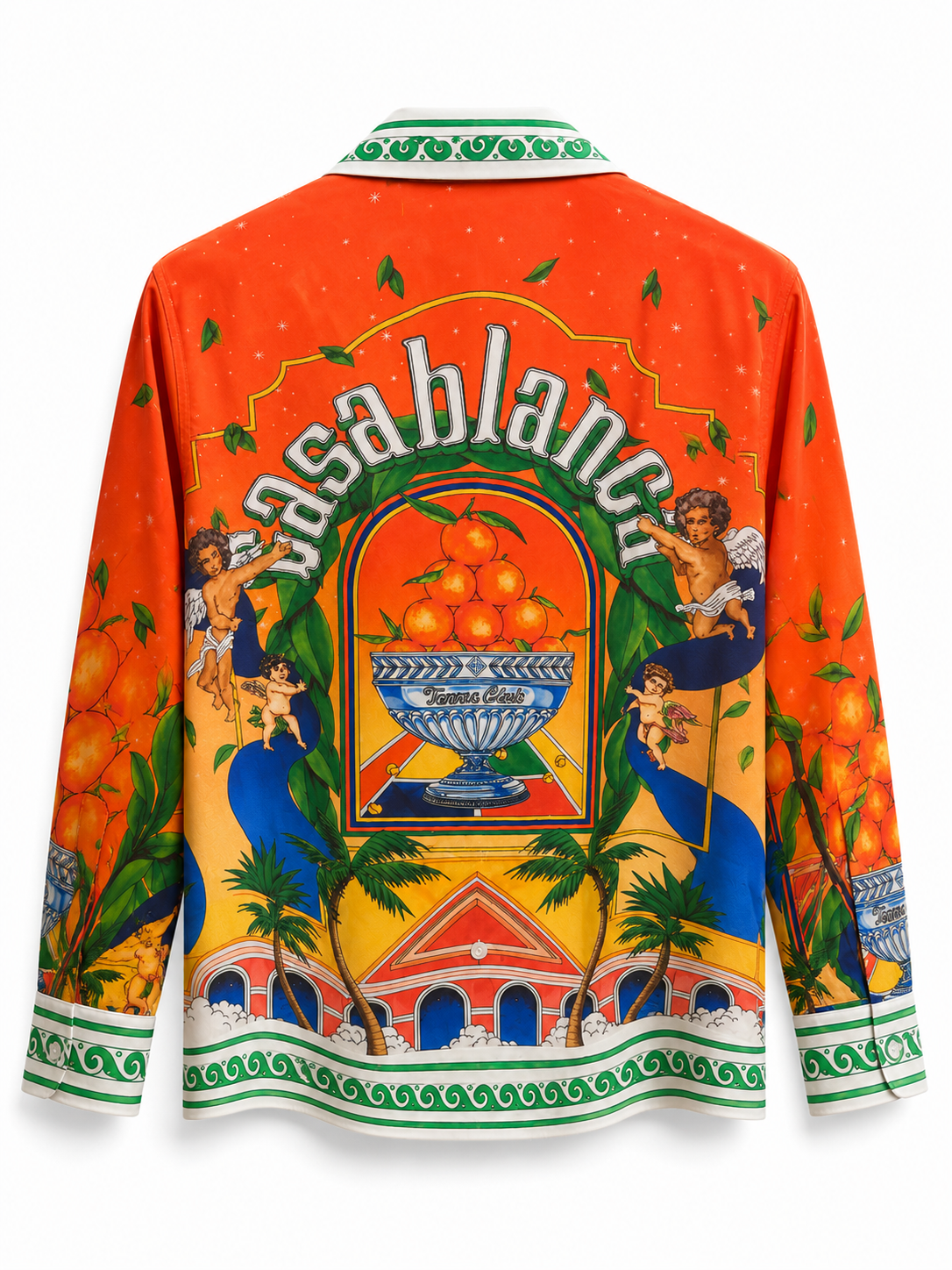Casablanca Printed Silk Shirt