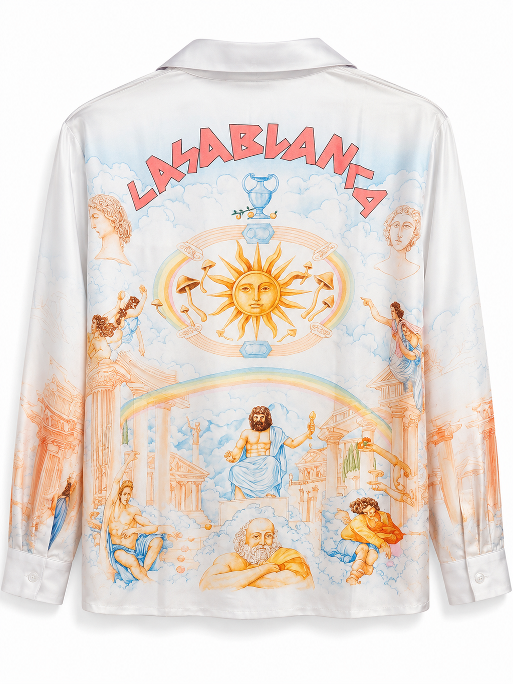 Casablanca Printed Silk Shirt