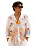 Casablanca Printed Silk Shirt