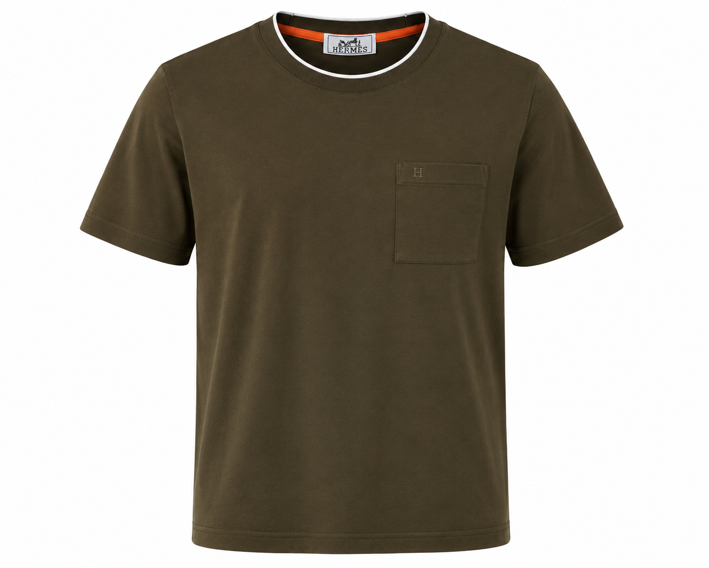 Hermès Olive Green T-Shirt