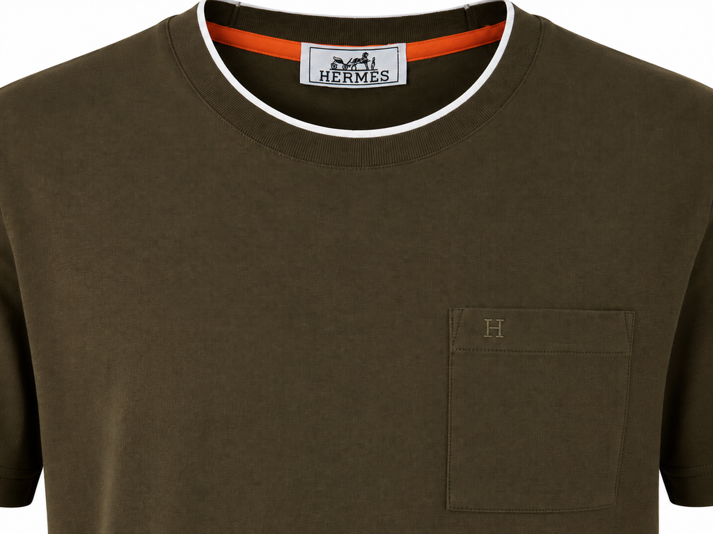 Hermès Olive Green T-Shirt