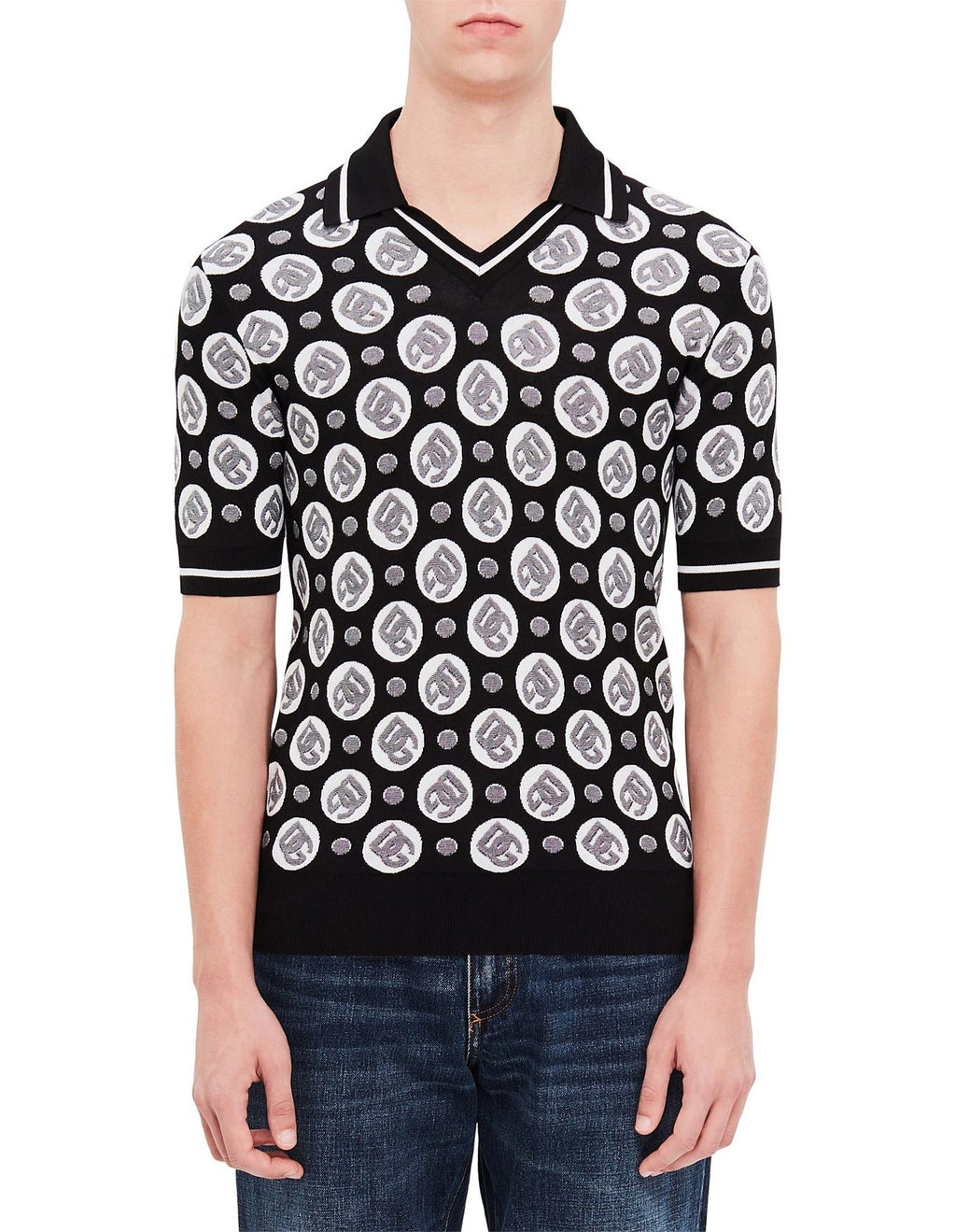 DOLCE & GABBANA
D&G COIN KNIT POLO