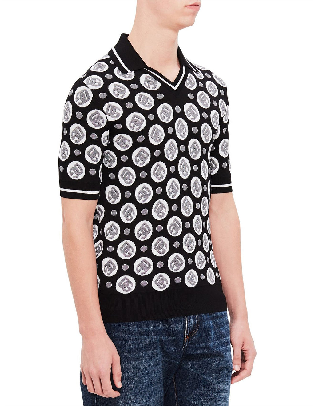 DOLCE & GABBANA
D&G COIN KNIT POLO