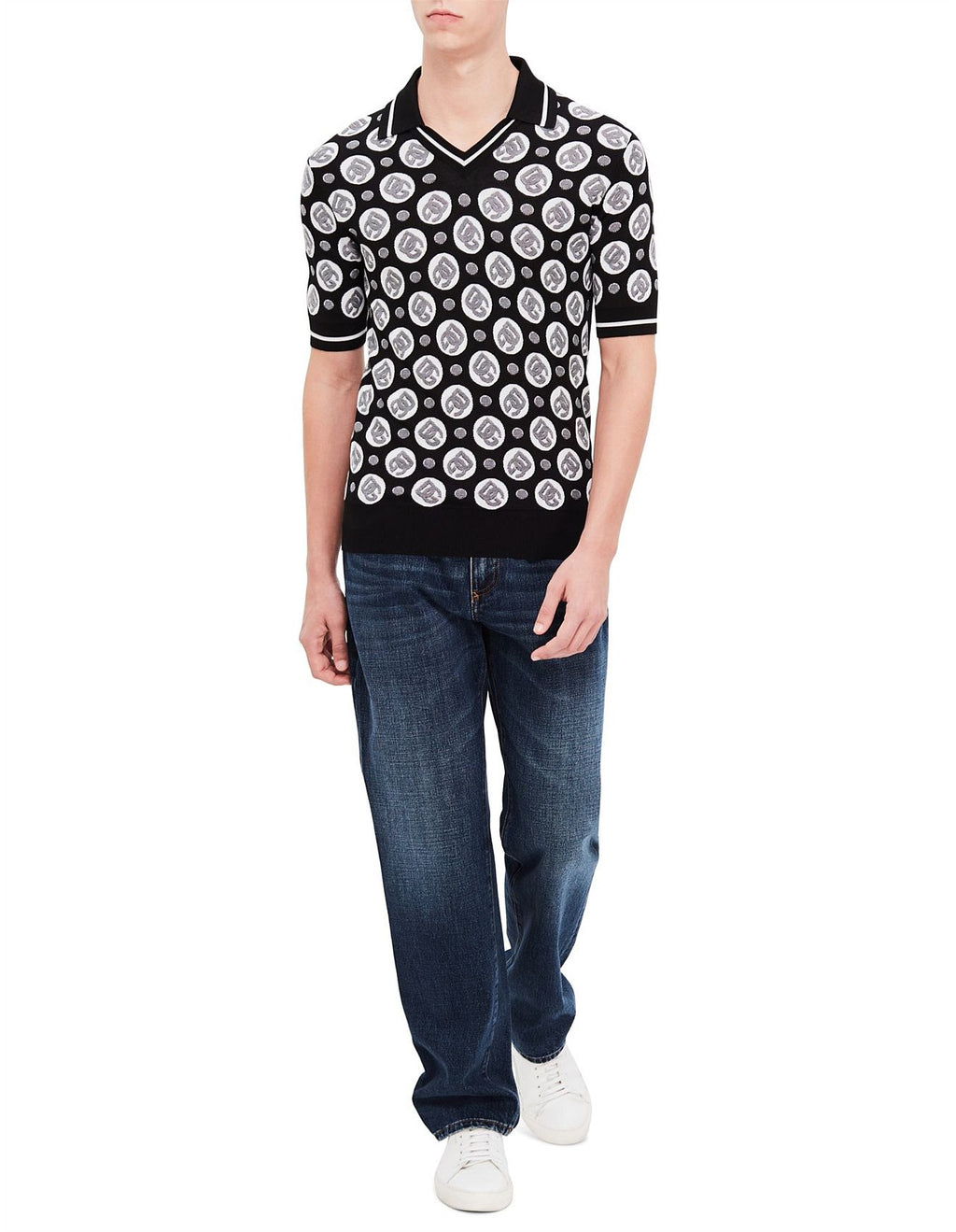 DOLCE & GABBANA
D&G COIN KNIT POLO