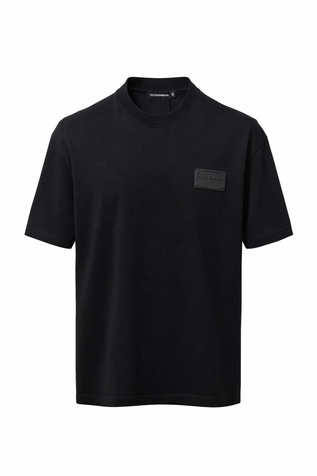 Dolce & Gabbana
Cotton T-shirt with brand logo badge
