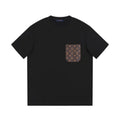 Louis Vuitton T-shirt with designer pocket leather