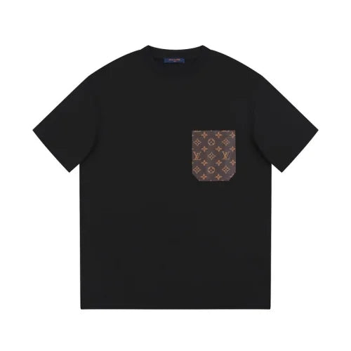 Louis Vuitton T-shirt with designer pocket leather