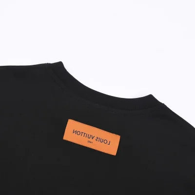 Louis Vuitton T-shirt with designer pocket leather