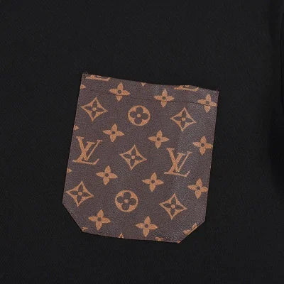 Louis Vuitton T-shirt with designer pocket leather