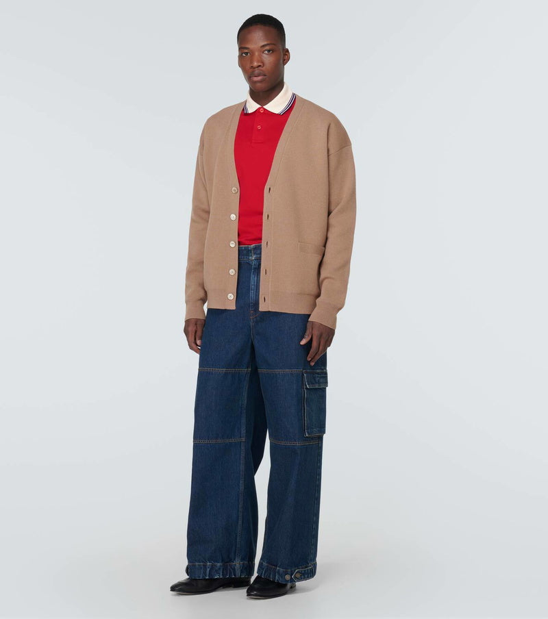Gucci GG cotton-blend polo shirt