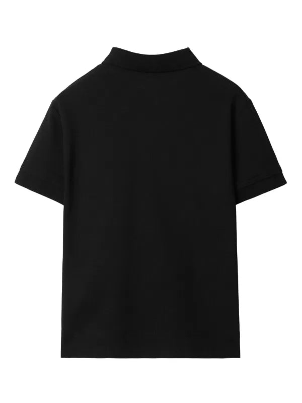 BURBERRY - 'Vintage Check' cotton polo shirt