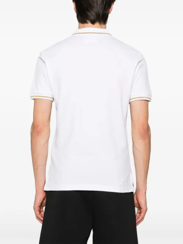 Versace Jeans Couture
logo-embroidered cotton polo shirt