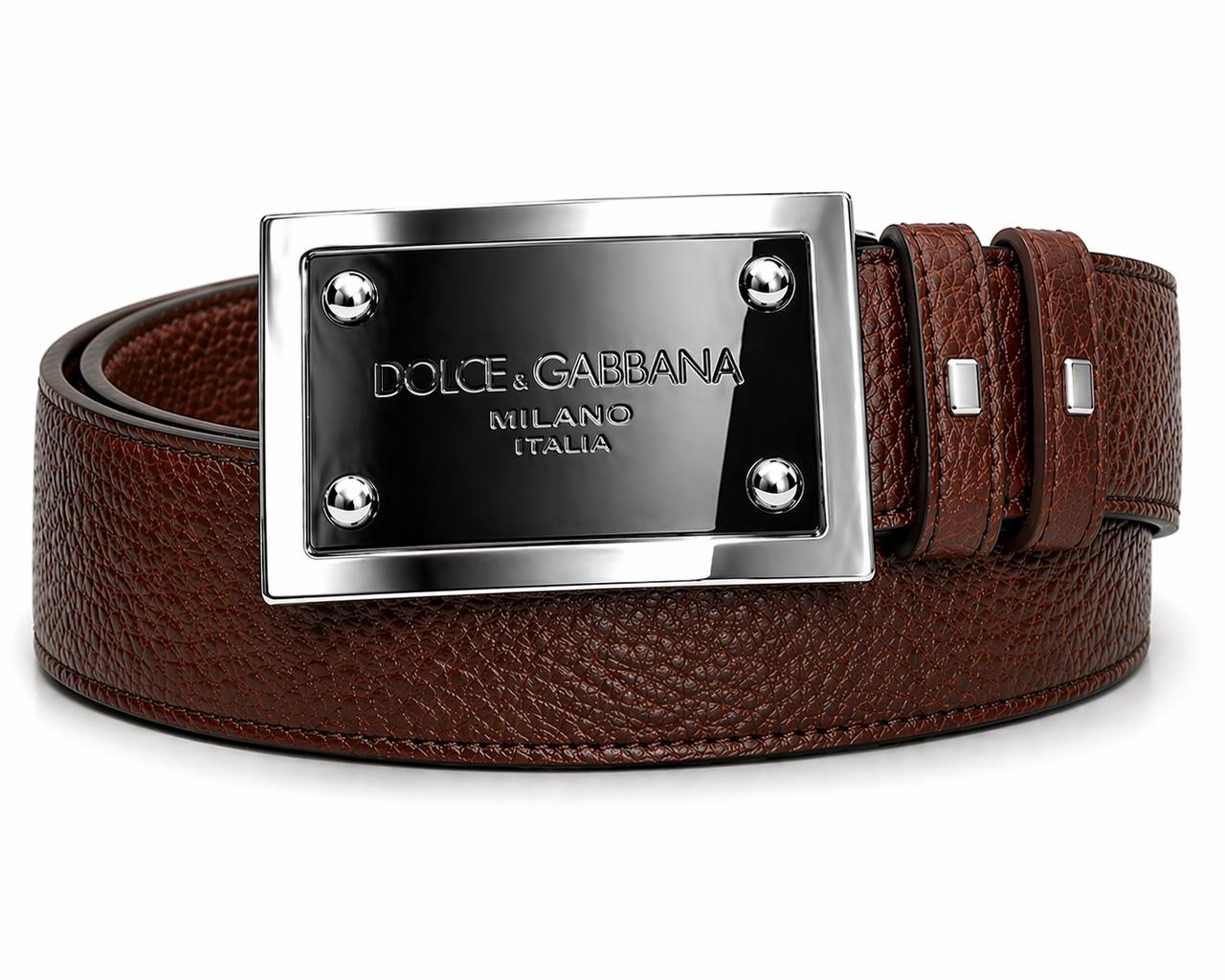 DOLCE & GABBANA 
Reverse Belt Black/Brown