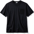 LOEWE Anagram Terry Logo T-Shirt – Black