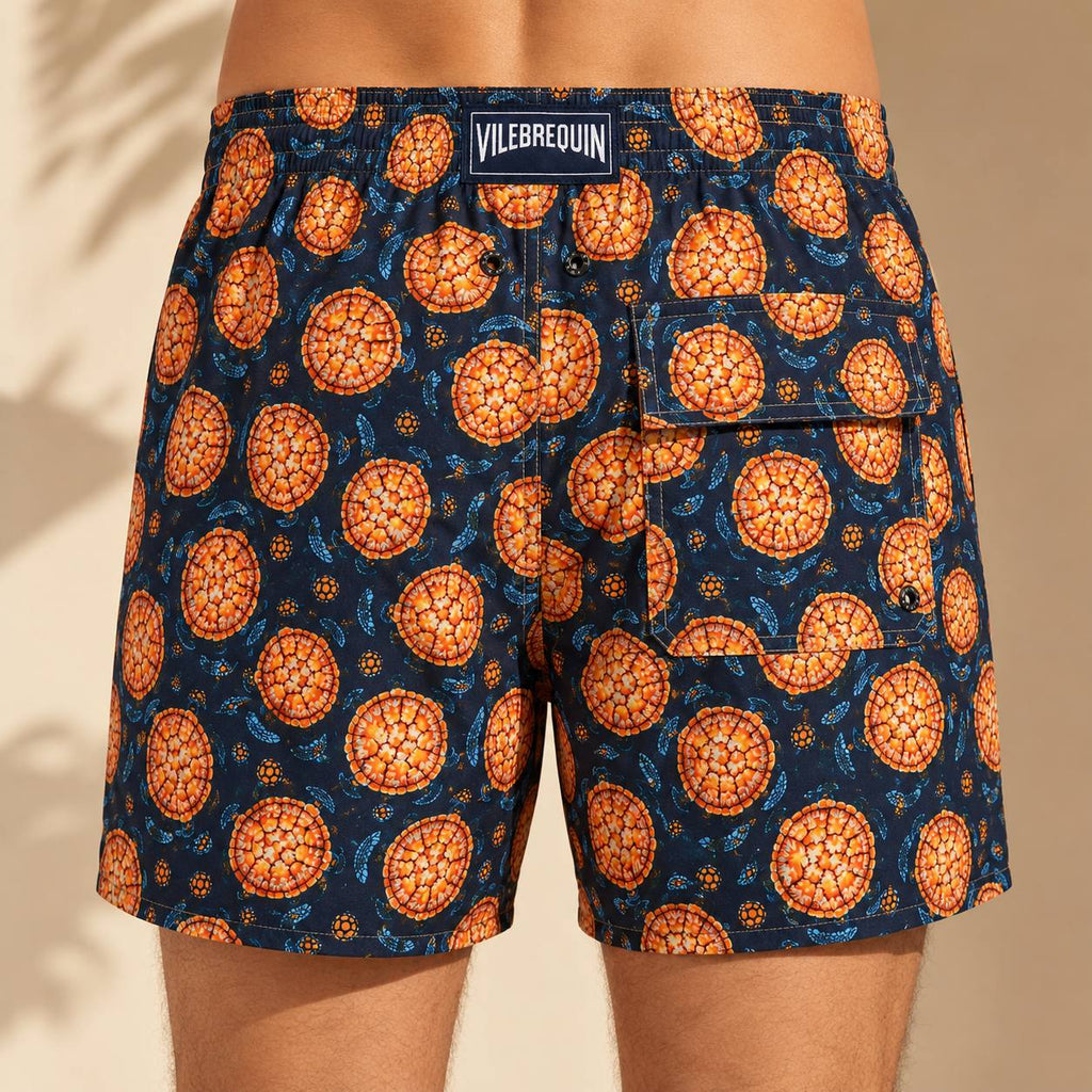 Vilebrequin Turtle Print Swim Shorts