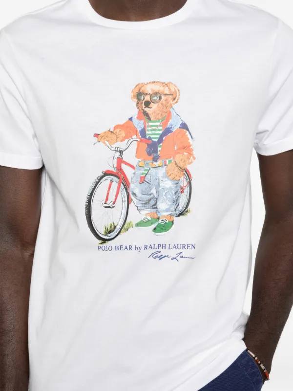 Polo Bear print t-shirt