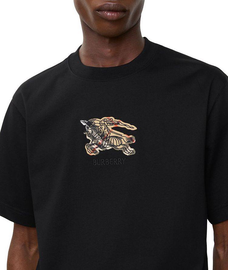 Burberry Equestrian Knight Check Cotton T-Shirt